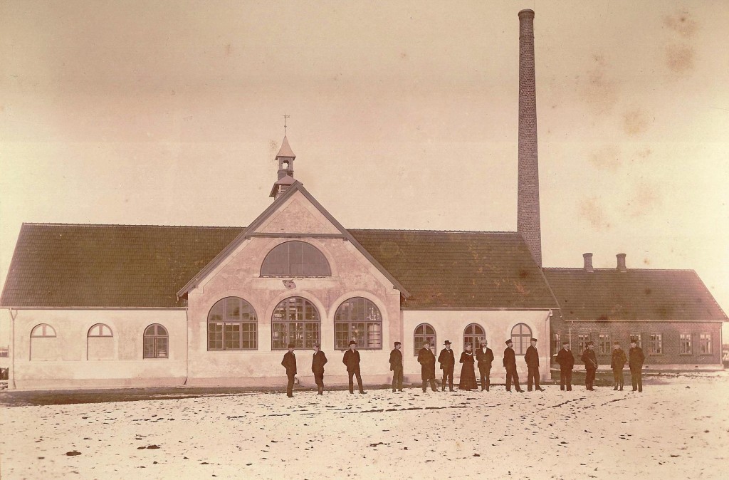 Hornelund Andelsmejeri ca. 1909 UK