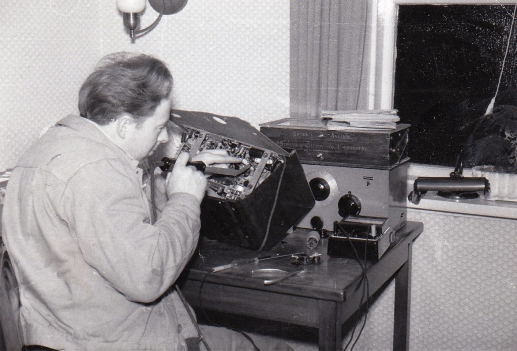 1954 - Reparation af radio